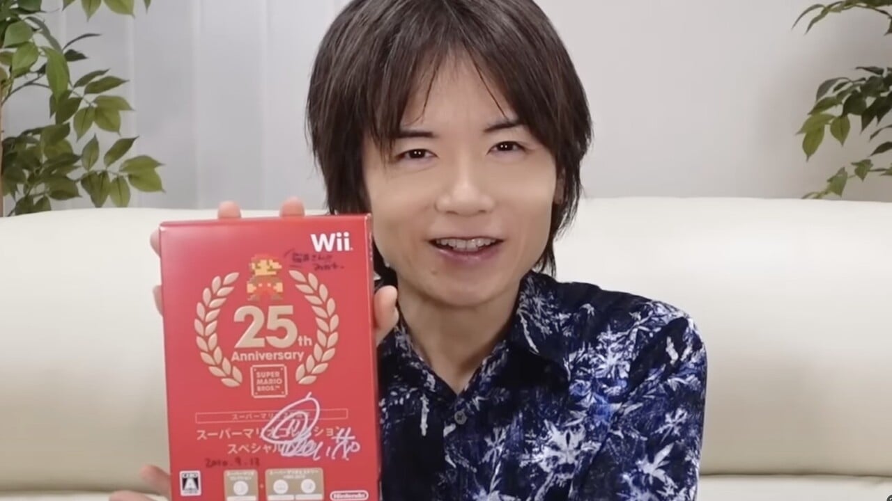 Random: Masahiro Sakurai Showcases His Rare Gaming Collectibles