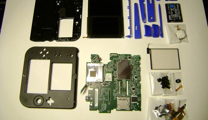 Here's What The Nintendo 2DS Looks Like With Its Clothes Off