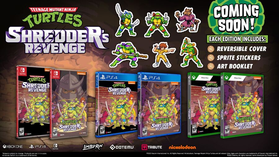 Teenage Mutant Ninja Turtles: Shredder’s Revenge Klasik & Edisi Fisik Radikal Terungkap