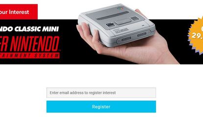 Register Interest in the SNES Classic Mini on the Official Nintendo UK Store