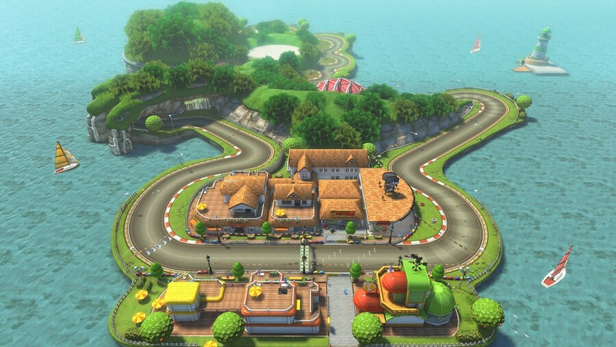 Wii U MK8 Yoshi Circuit A