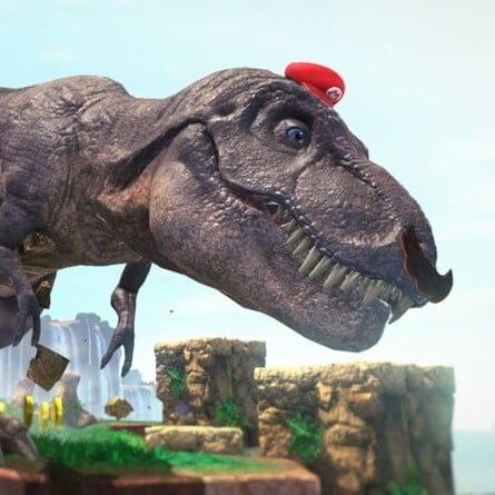 Mario Odyssey - T-Rex