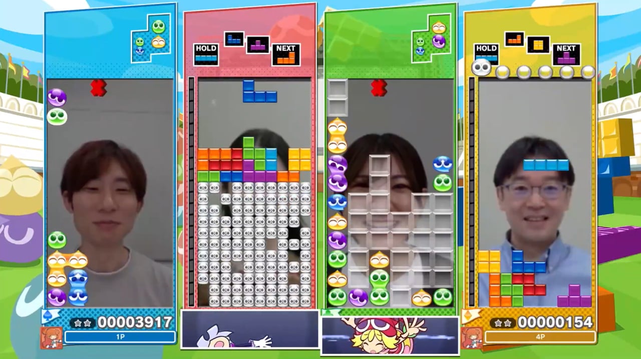 Puyo Puyo Tetris 2S and Mario Party Jamboree Leverage Switch 2 Camera Features at Launch