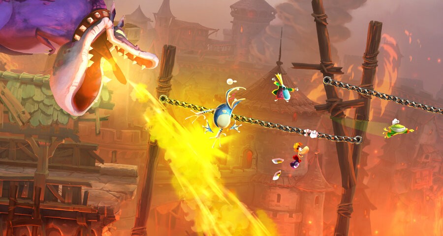 Rayman Legends Burned