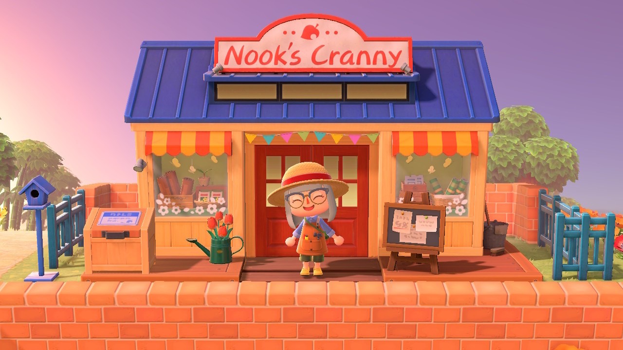 Upgraded Nook's Cranny shop in Animal Crossing: New Horizons