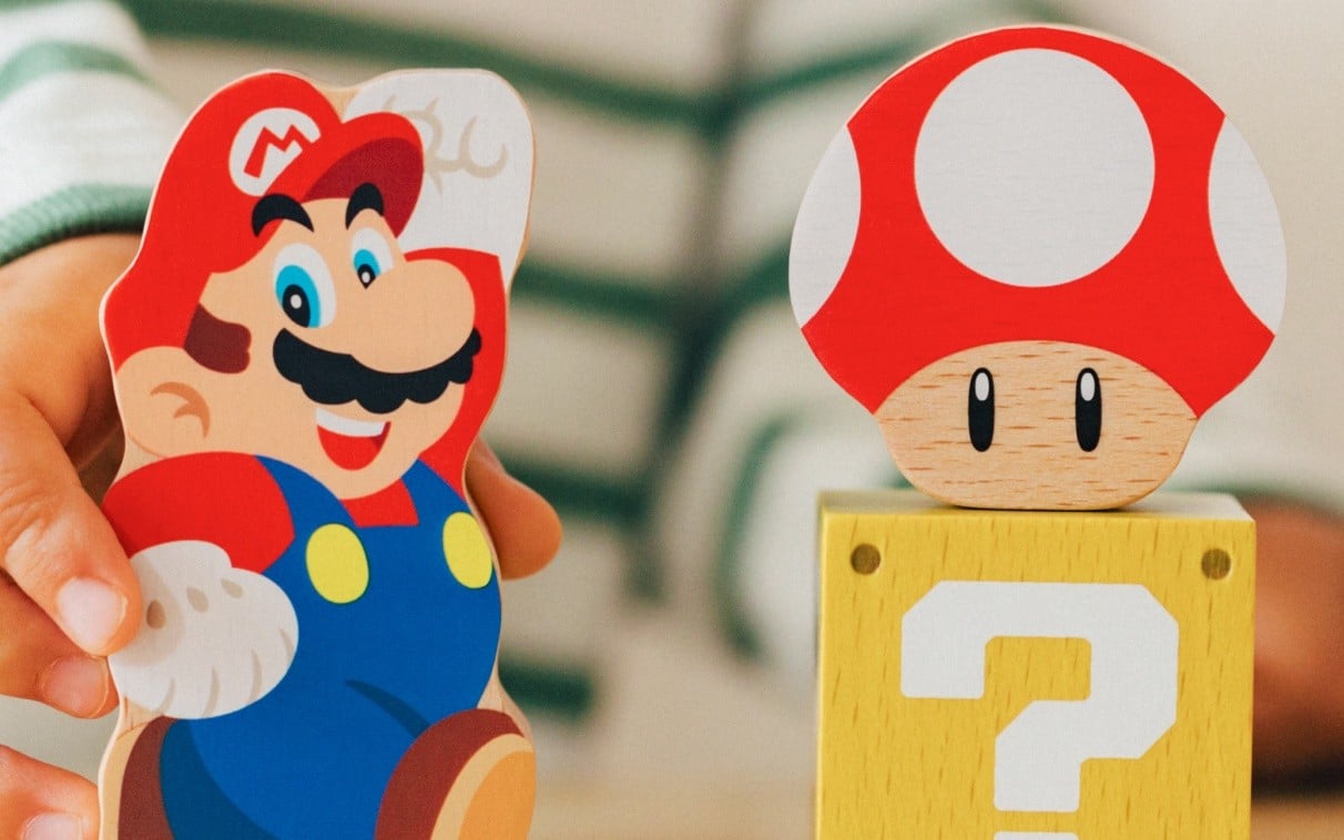 Nintendo Announces Super Mario Wooden Block amiibo Sets for Japan Launch