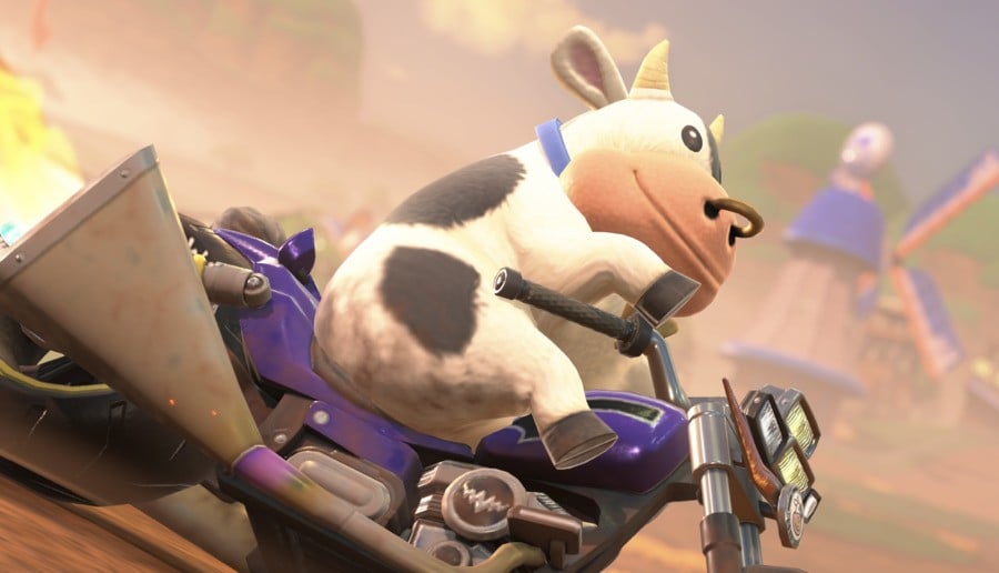 Mario Kart World - Cow