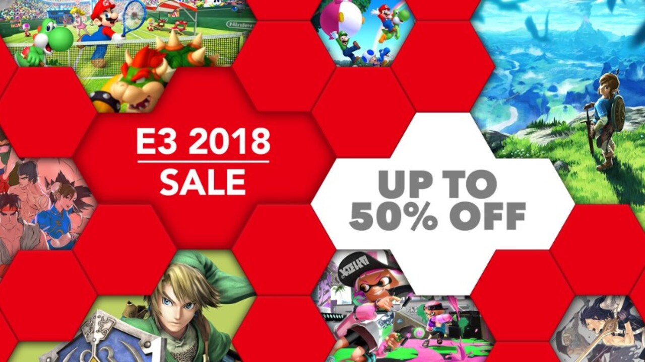 在大型Nintendo E3 2018銷售中搶購自己