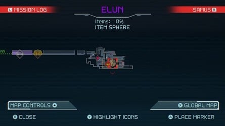 Metroid Dread Elum Map