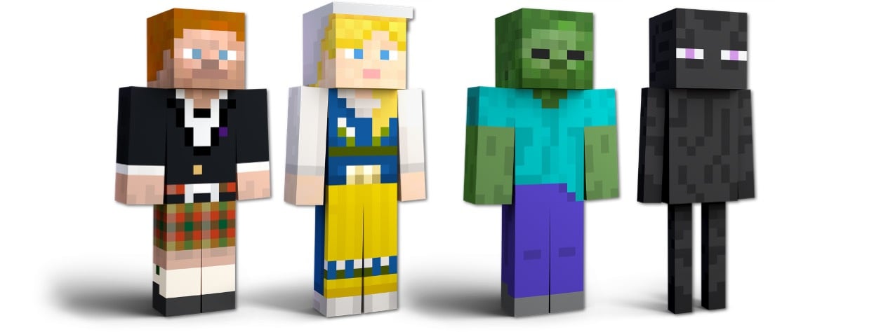 Gallery: Minecraft Steve's Alt Costumes And Screenshots | Nintendo Life