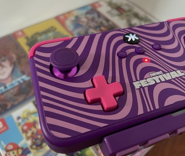 CRKD NEO S Purple Wave Edition Switch Controller