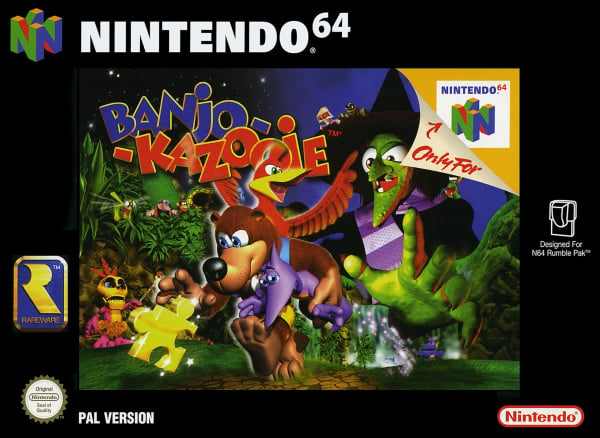 1 Banjo Kazooie (1st Xbox completion) - A timeless classic. : r