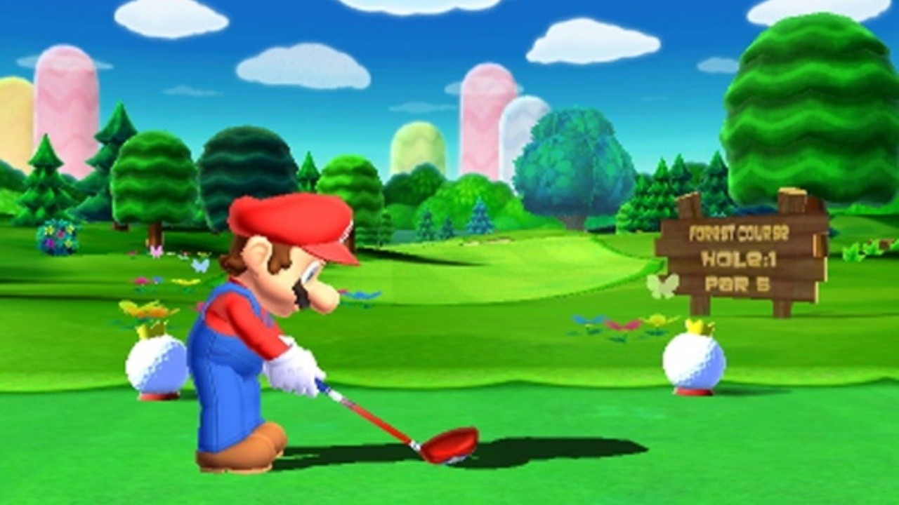 Mario best sale golf wii