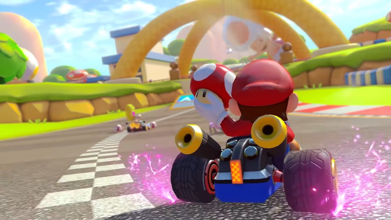 عشوائي: تحديثات وضع Mario Kart 8 Deluxe Mode Toad Circuit Cross