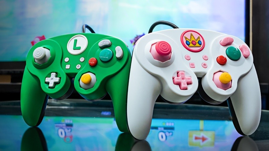 PDP Launches Luigi And Peach GameCube Controllers For Nintendo Switch ...