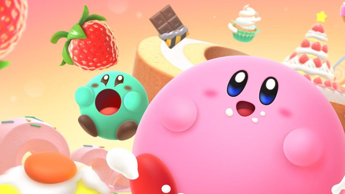 Kirby's Dream Buffet - Nintendo Switch (No Game Cards / Only