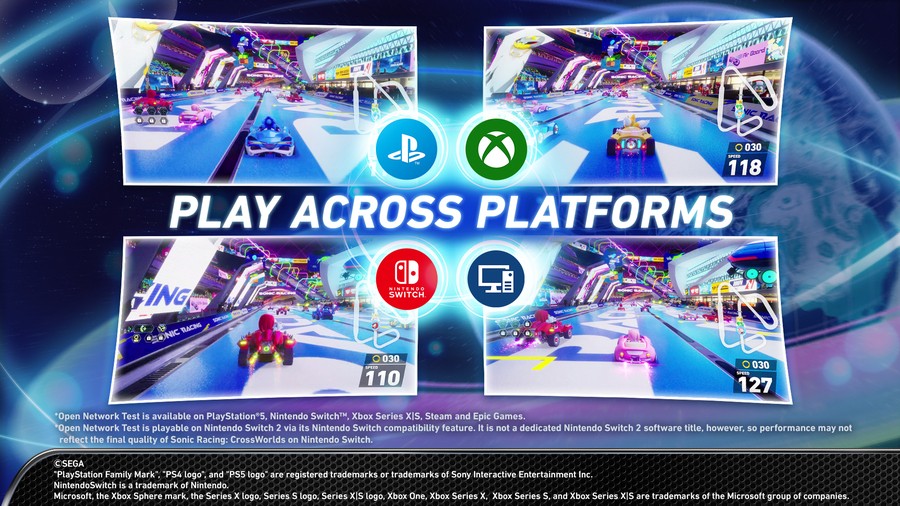Sonic Racing Crossplay