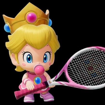 Mario Tennis Fever - Baby Peach