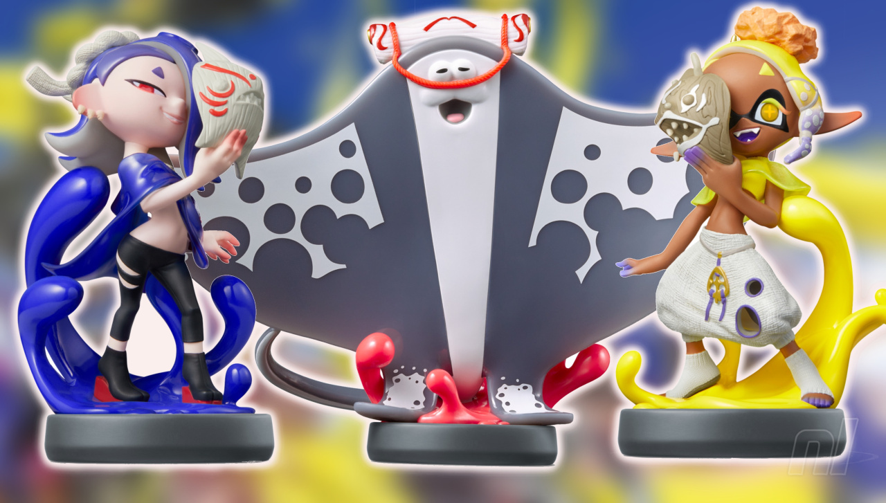 Splatoon 3 Deep Cut amiibo Set Launches November 17th for Nintendo Switch