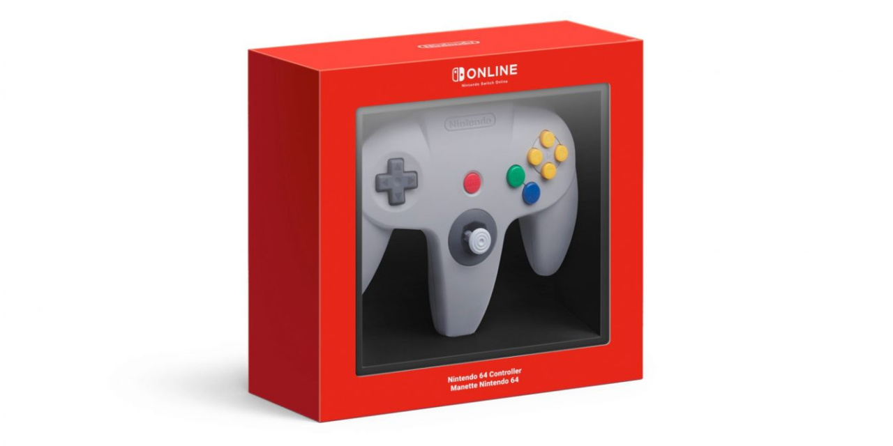 Nintendo Switch Online Limited 64 N64 Controller Gray Wireless from Japan