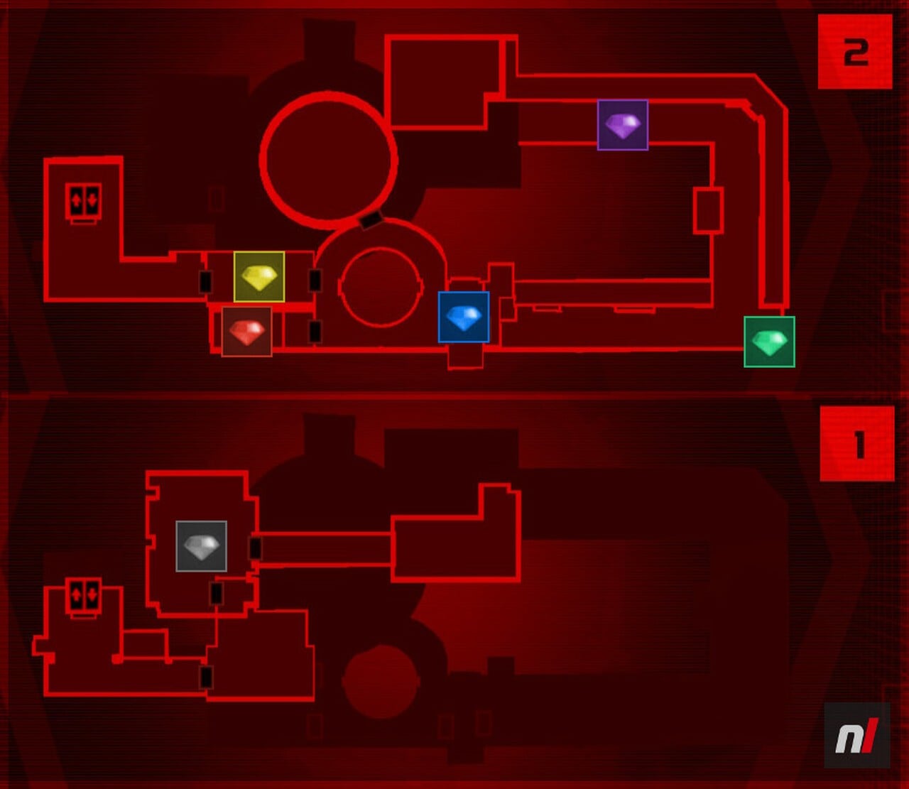 Luigis Mansion 3 B2 Boilerworks Gem Map