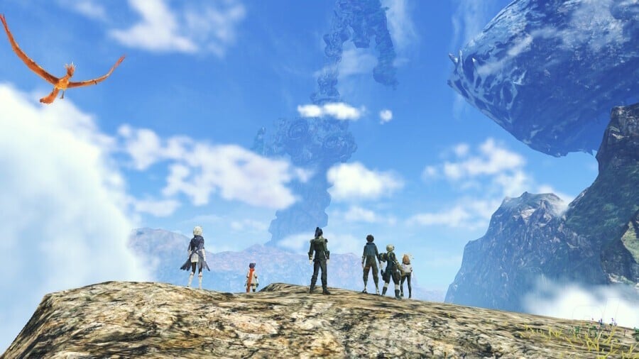 Xenoblade Chronicles 3 Screenshot of Fornis Region and Swordmarch