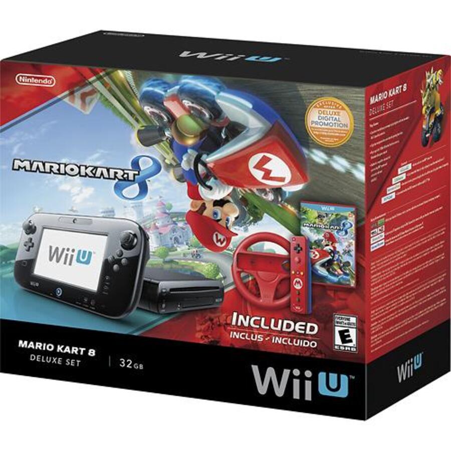 Wii U Mario Kart 8 Deluxe Set - Front