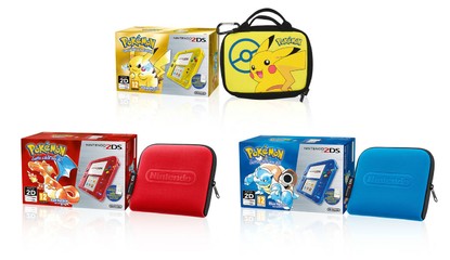 Pokémon Yellow, Red And Blue 2DS Bundles Now Up For Pre-Order In The UK