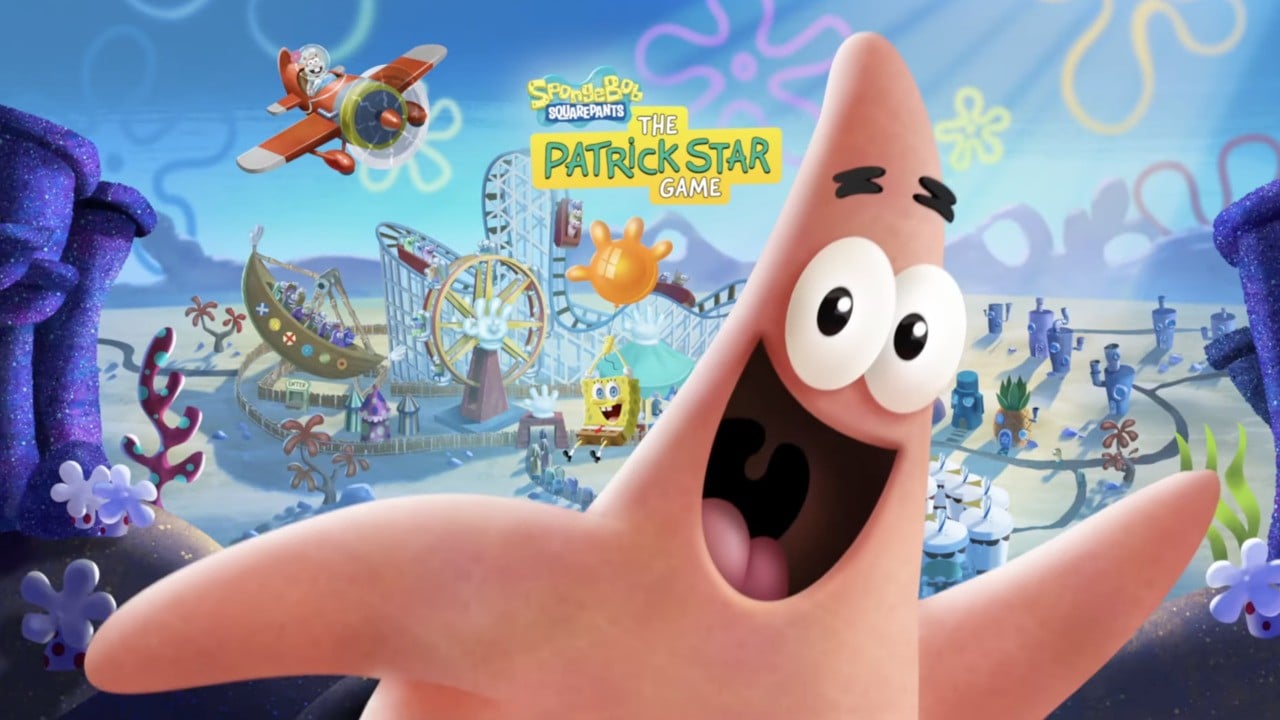 Patrick stars in the new open-world SpongeBob game coming to Switch in October