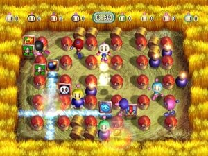 More explosive action from Bomberman