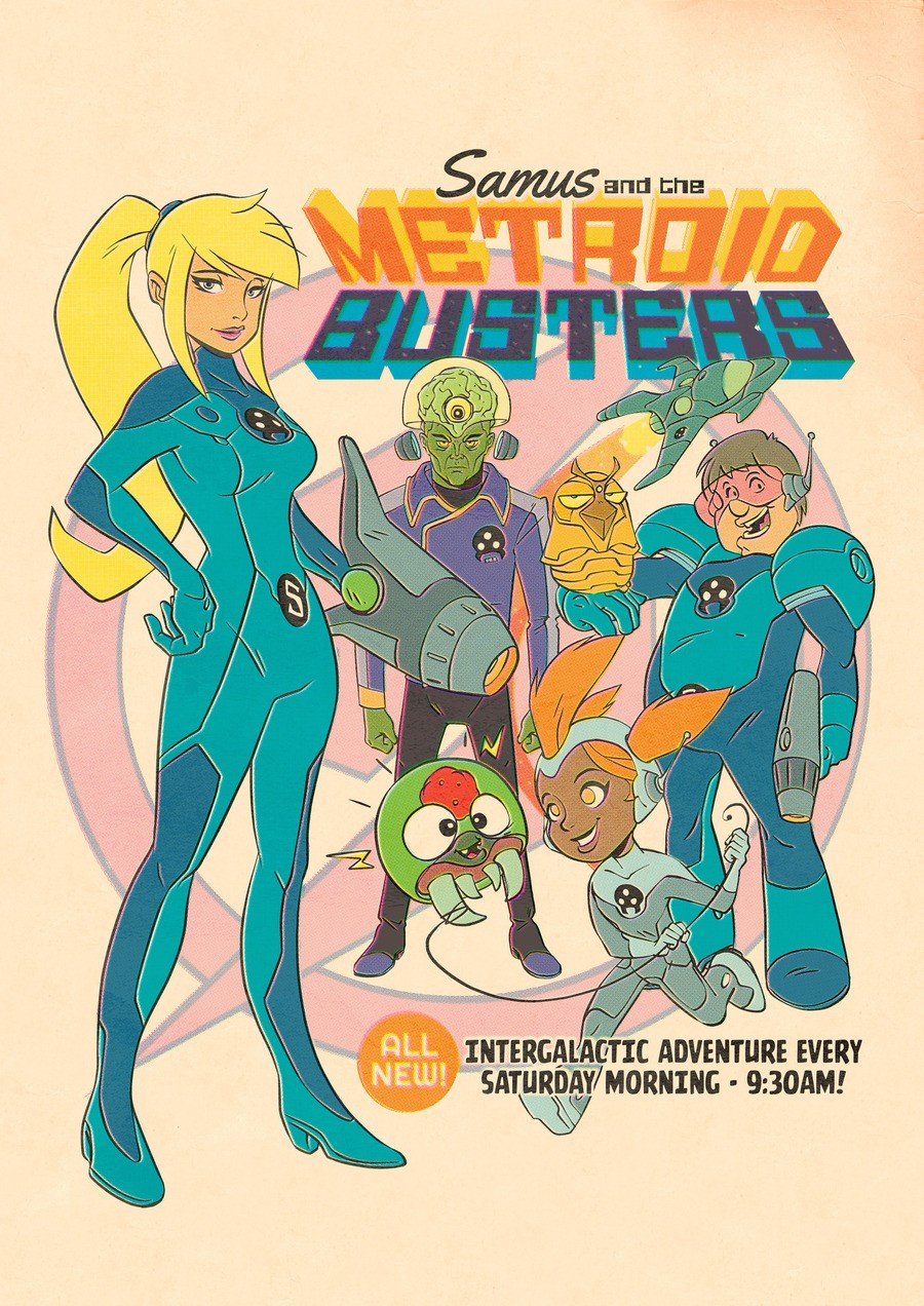 Metroid Busters Poster