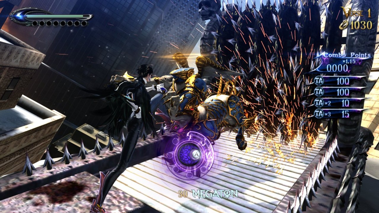 Bayonetta 2進入英國排行榜的前十名