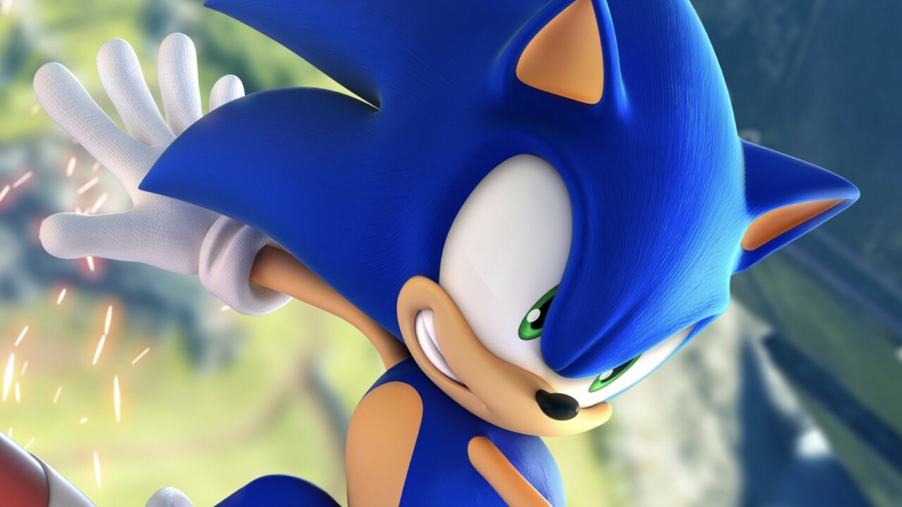 Sega Sonic The Hedgehog Shadow Character 360 Profile Crew Socks
