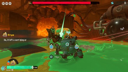 Splatoon Raiders Paincourse Boss