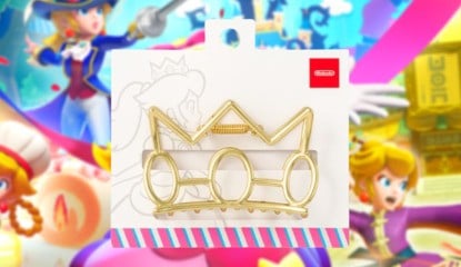 Nintendo Releases Princess Peach Hair Clip Crown (Japan)