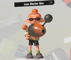 Splatoon 3 Luna Blaster Neo