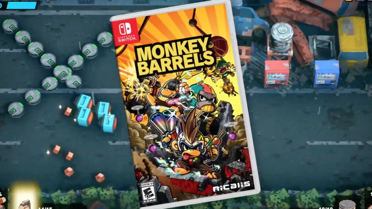 Good-Feel's Twin-Stick Shooter Monkey Barrels Is Getting A Physical Switch  Release | Nintendo Life