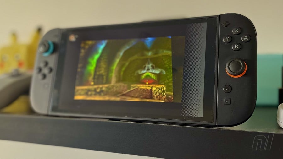 Прохождение Dodongo’s Cavern в рамках подготовки к выходу Ocarina of Time на Switch 2 Пещера Додонго в игре Zelda Ocarina of Time