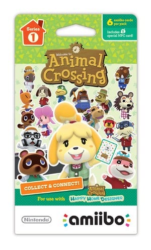 Animal Crossing Cards - Series 1 amiibo Pack