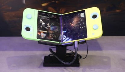 Samsung Shows Off Its Switch-Inspired Foldable Handheld