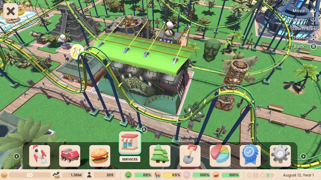 Next month, Rollercoaster Tycoon Adventures Deluxe hits Switch – Load the  Game