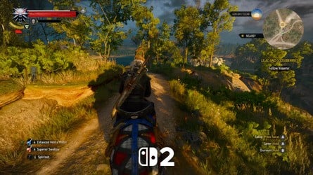 The Witcher 3 - Switch 1 vs 2