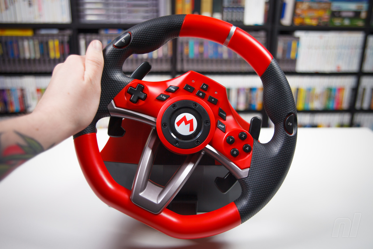 Nintendo Switch - HORI Lenkrad Mini Mario Kart Racing Wheel Pro (NEU & OVP)