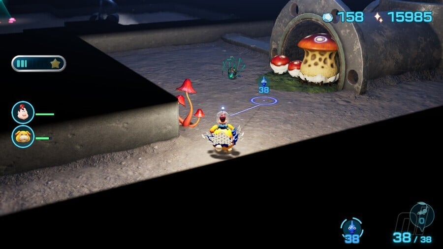 Pikmin 4 Engulfed Castle