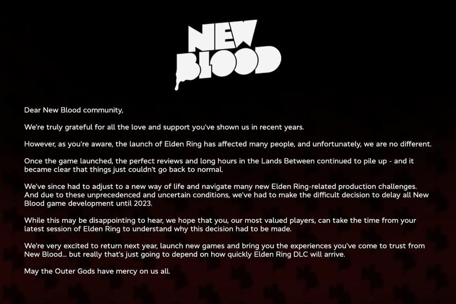 New Blood Games