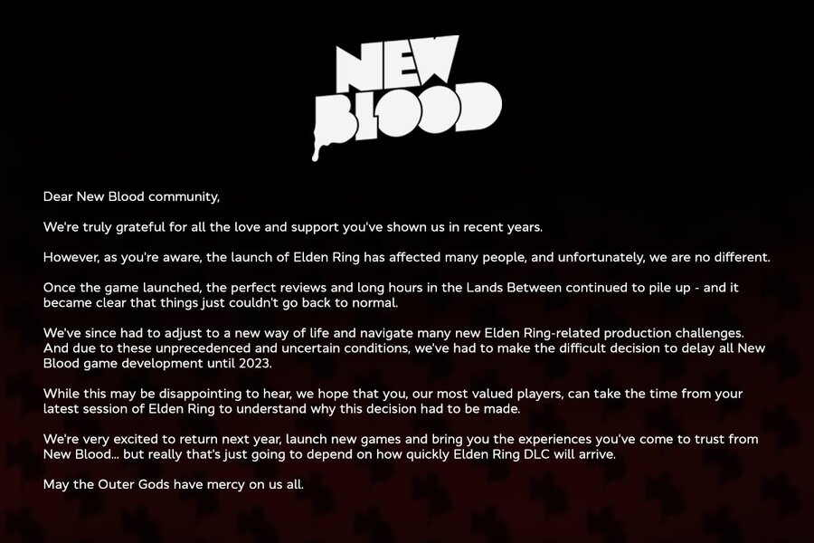 New blood game