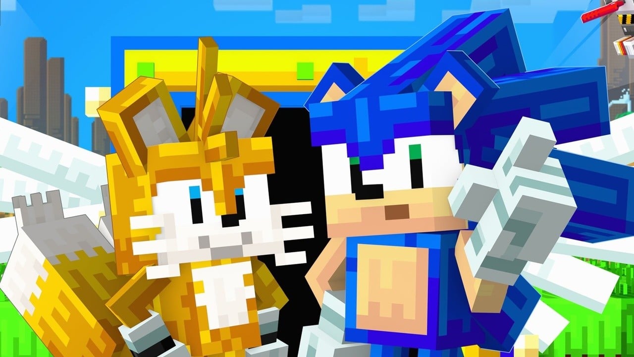 All Sonic The Hedgehog Official Minecraft DLC Skins! 