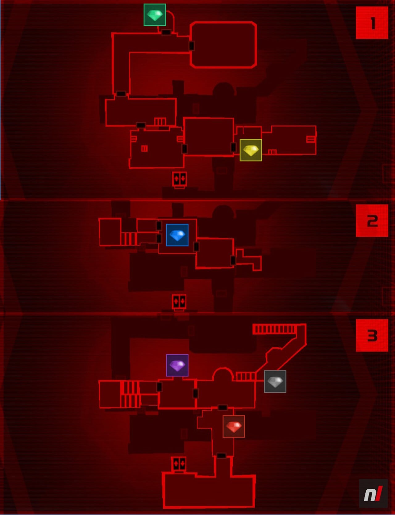 Luigis Mansion 3 F6 Castle Mcfrights Gem Map