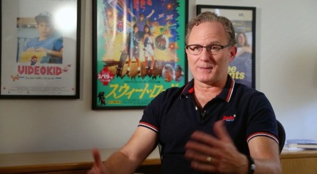 Interviewees include (clockwise from top-left) Isaiah "Triforce" Johnson, Power Glove template designer Darin Barri, Wizard director Todd Holland and engineer Chris Gentile