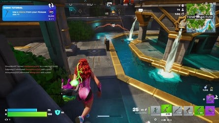 Hidden Chamber in Stone Sanctum in Fortnite